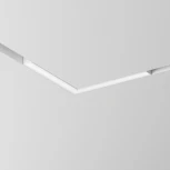 Трековый угловой линейный светильник 48V Basis Gravity 4000K 24Вт 120° LED (магнитный) Maytoni Technical TR078-2-24W4K-W