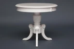 Стол MEEN (MO-ET) дерево гевея/мдф, 59х59х55см, ivory white (слоновая кость 2-5) Tetchair 12488