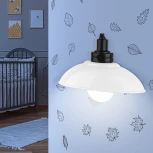 Ночник светодиодный с выключателем на батарейках ЭРА NLED-487-1W-SW-W