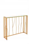 Консольный стол AllConsoles 1022-CG clear золотой