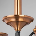 Бра Eurosvet Lazzaro 60098/2 черный (220V, выключатель, свеча)