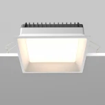 Встраиваемый светильник 24W Maytoni Okno DL056-24W3-4-6K-W (LED, 220V, круглые, IP44)