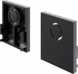 Заглушки для накладного магнитного шинопровода Exility Maytoni Accessories for tracks Exility TRAM034EC-41B