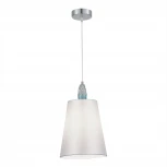 Подвесной светильник ST Luce Lingotti SL1759.103.01 Хром, Голубой/Белый E27 1*40W (220V, на проводе)