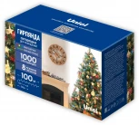 Гирлянда светодиодная. 100м. 1000 светодиодов. Разноцветный свет. ULD ULD-S10000-1000/DGA MULTI IP20 Uniel