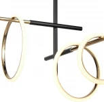 Потолочная люстра на штанге Vele Luce Bellezza 10038 VL7262L04 (LED, 220V, кольцо)