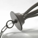 Подвесная люстра Lussole Lgo Congress LSP-9913 (220V, на цепи, подсвечник, свеча, IP21)