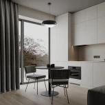 Потолочный светильник круглый Loft It Petale 10256 Black (LED, 220V, круглые)