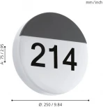 Настенный светильник уличный Eglo Oropos 96238