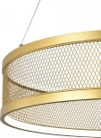 Подвесной светильник (10022/1P Gold) Indigo Solido V000112L (регулировка яркости, LED, 220V, пульт управления, на тросе, круглые)