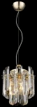 Подвесной светильник Wertmark Lazzara WE107.01.303 (220V, хрусталь, на тросе)