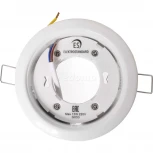 Встраиваемый точечный светильник Elektrostandard 1035 GX53 WH белый (220V)