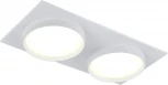 Встраиваемый светильник ST Luce ST258.508.02 Белый GX53 2*50W 220V