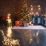 Гирлянда Eurosvet 400-102 теплый белый с эффектом мерцания