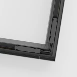 Угловой коннектор S35 накладной черный (магнитный) Maytoni Technical TRA004CL-21B (48V)