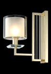 Бра Crystal Lux Nicolas AP1 GOLD/WHITE (220V)