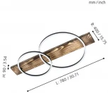 Потолочная люстра Eglo Boyal 99408 (LED, 220V, кольцо)