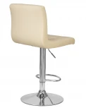 Стул барный DOBRIN CANDY (кремовый) 5006-LM CANDY, цвет сиденья кремовый, основания хром