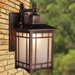 Настенный фонарь уличный Reluce 08245-0.2-001U BKG