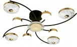 Потолочная люстра Divita 10208/8 LED*110W Black/Gold