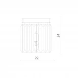 Настенный светильник Divinare Nova 3001/01 AP-1 (220V)