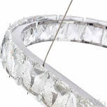 Подвесной светильник Arte Milano Venezia 311311/L1000 NI (регулировка яркости, LED, 220V, хрусталь, пульт управления, на тросе, кольцо)