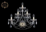 Бра Art Classic 10.11 10.11.2+2+1.195.XL.Gd.Sp (220V, хрусталь, подвески, подсвечник, свеча)