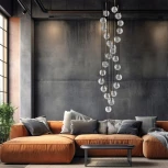 Потолочная люстра каскадная TK Lighting Aurora 10258 (220V)