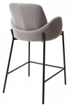Полубарный стул M-City NYX (H=65cm) VF119 светло-серый / VF120 серый