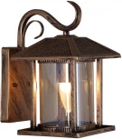 Настенный фонарь уличный Reluce 08287-9.2-001U BKG (220V, фонарь, IP44)