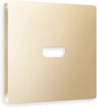 Лицевая панель Ambrella Volt ALFA (Шампань) для HDMI розетки QUANT AP6140