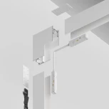 Угловой коннектор внутренний S35 накладной белый (магнитный) Maytoni Technical TRA004ICL-21W