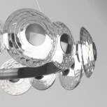 Подвесная люстра Favourite Claros 4643-16P (LED, 220V, на тросе, круглые)