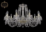 Подвесная люстра Art Classic 11.26 11.26.10.300.Gd.B (220V, хрусталь, на цепи, подсвечник, свеча)