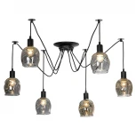 Подвесная люстра Lussole Lgo Shirley LSP-8436 (220V, на проводе, шарики, паук, IP21)