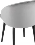 Стул с подлокотниками Stool Group Брюссель велюр серый УТ000035992