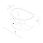 Архитектурная подсветка Arte Lamp Rullo A1415AL-1WH (LED, 220V, IP54)