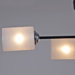 Потолочная люстра на штанге Reluce 70187-0.3-04 BK+CR (220V)