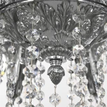 Подвесная люстра Bohemia AL7901 AL79101/10/250 B Ni (220V, подвески, на цепи, подсвечник, свеча)