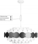 Потолочная люстра на штанге Loft It Juicy 10310/S Black