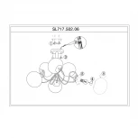 Потолочная люстра ST Luce Acini SL717.502.06