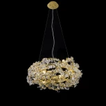 Подвесной светильник iLamp Savage 9065-D600 GD (220V, на тросе, листья, ветки)