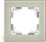 Рамка на 1 пост (дымчатый) Stekker Катрин 49031