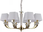 Подвесная люстра Newport 11400 11408/C gold (220V, на цепи)