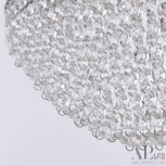 Подвесная люстра светодиодная APL LED Sicilia SH505.0.60.A.Ni.4000 (220V, хрусталь, на тросе)