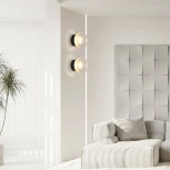 Настенный светильник Lilo Black ImperiumLoft Lilo01 (LED, 220V, круглые)