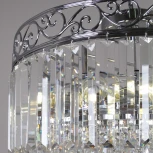 Потолочная люстра хрустальная на штанге Reluce 90183-0.3-10 CR (220V)