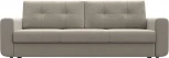 Диван прямой Лига-031 (Бежевый/Микровельвет) Лига Диванов арт.121261