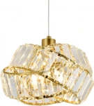 Подвесной светильник (12015/A/1P Brass) Indigo Frizzante V000488 (220V, на проводе, шар)