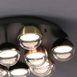 Потолочная люстра Favourite Luna 4371-12C (LED, 220V, шар, круглые)